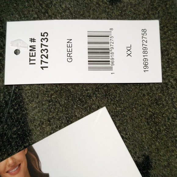 Frye Women's Size XXL Open Front Jacquard Pattern Cozy Cardigan w/Pockets New - Picture 3 of 8